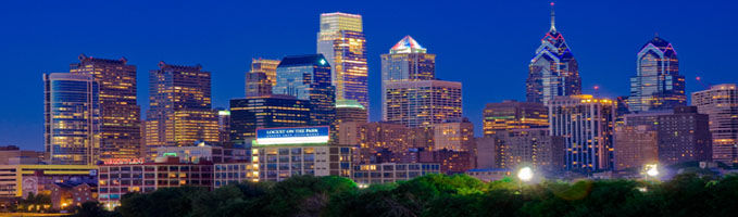 Philadelphia Skyline at Night